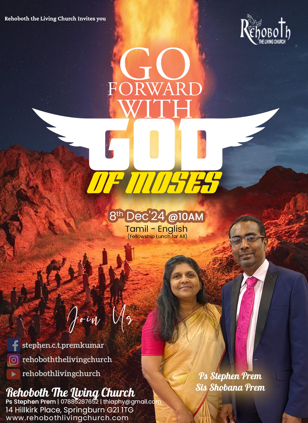 Go Forward with God Of Moses